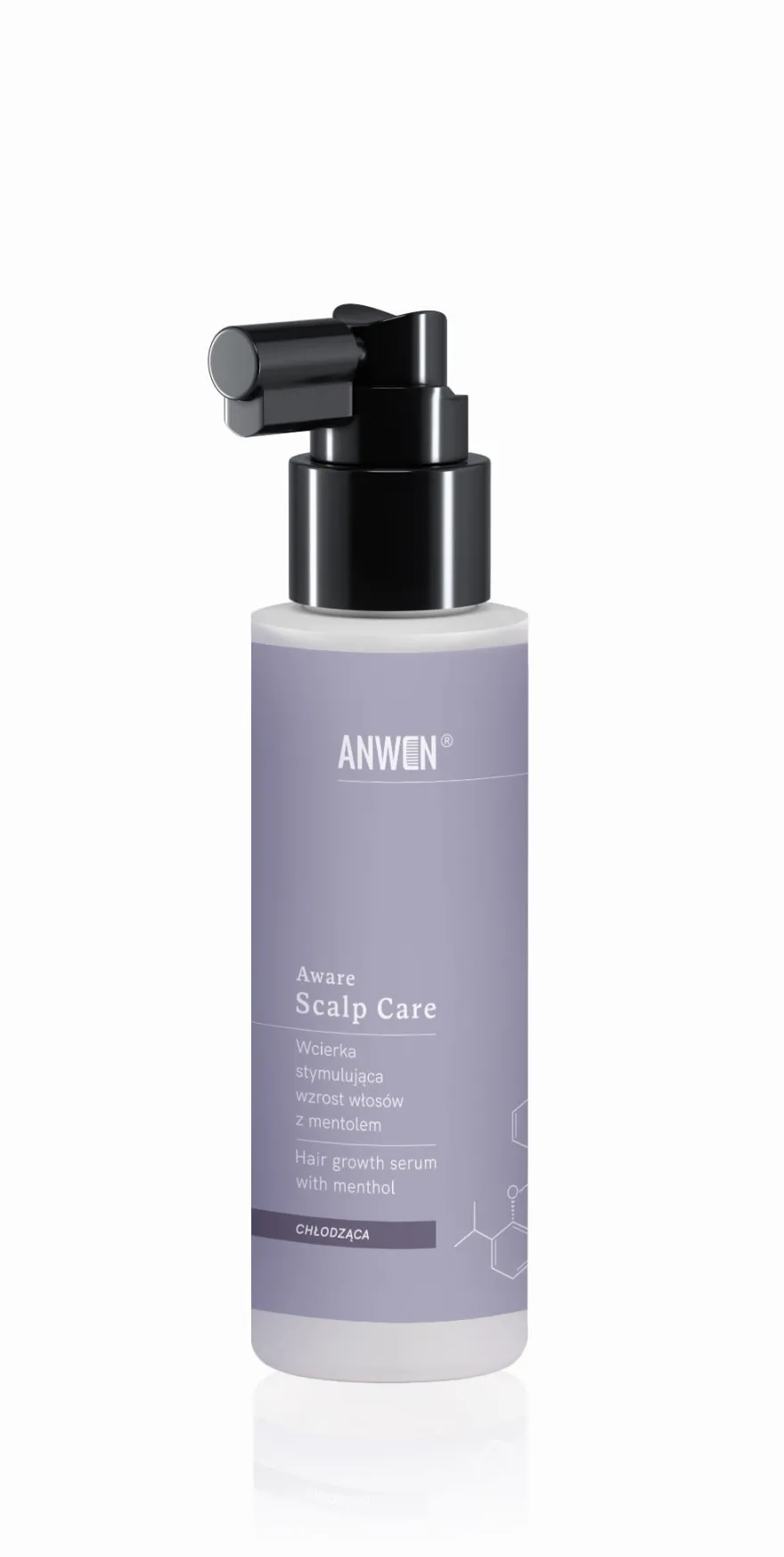 ANWEN Aware Scalp Care – Wcierka chłodząca z mentolem