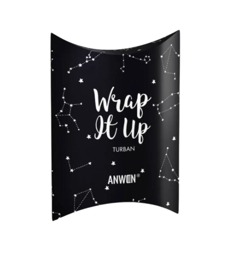 ANWEN Wrap it up – turban do włosów z miękkiej bawełny