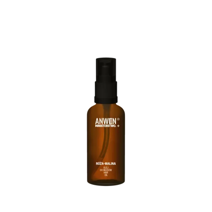 Anwen x Ministerstwo – Olej do włosów Róża Malina 50 ml
