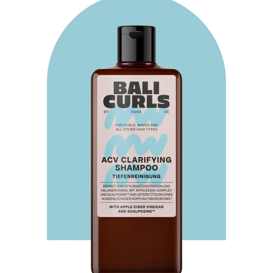 Bali Curls ACV Clarifying Shampoo – Głęboko oczyszczający szampon z kompleksem octu jabłkowego 200 ml