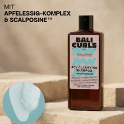 Bali Curls ACV Clarifying Shampoo – Głęboko oczyszczający szampon z kompleksem octu jabłkowego 200 ml