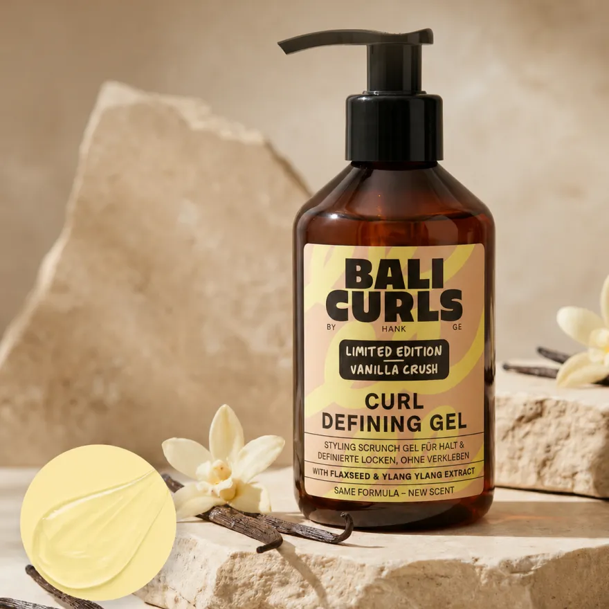 BALI CURLS CURL DEFINING GEL LIMITED EDITION – Żel do stylizacji włosów kręconych VANILLA CRUSH 150 ml