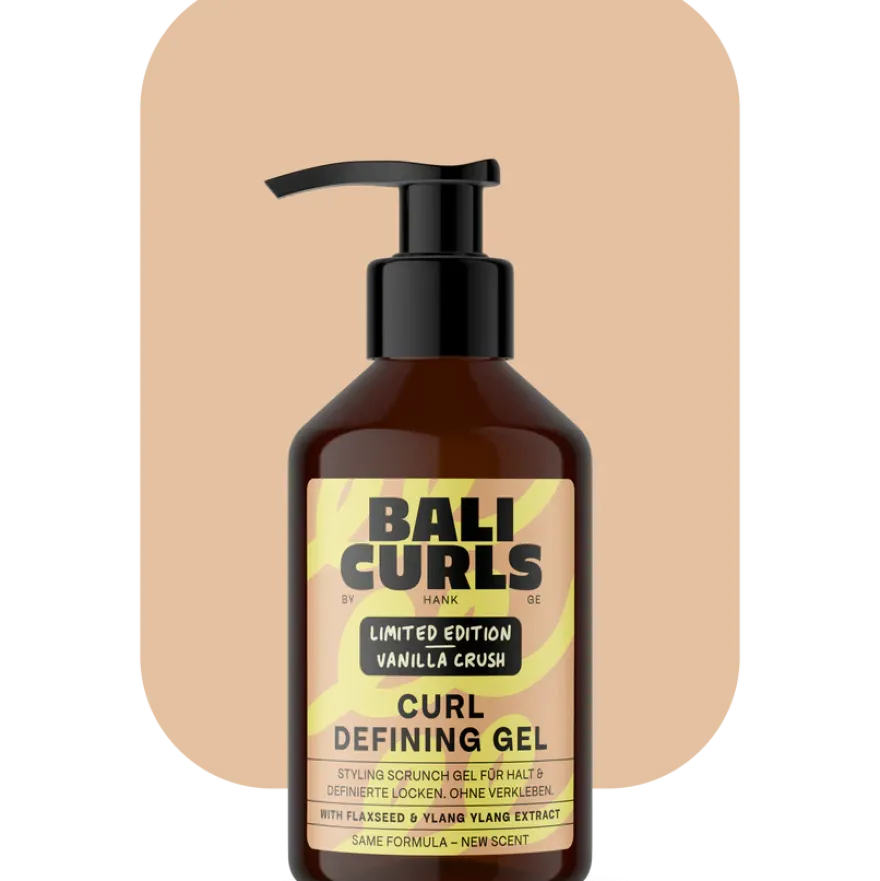 BALI CURLS CURL DEFINING GEL LIMITED EDITION – Żel do stylizacji włosów kręconych VANILLA CRUSH 150 ml