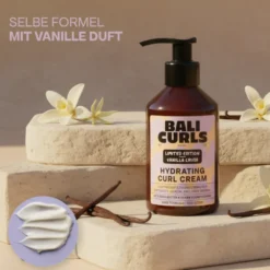 BALI CURLS HYDRATING CURL CREAM LIMITED EDITION – Krem do stylizacji włosów kręconych VANILLA CRUSH 150 ml