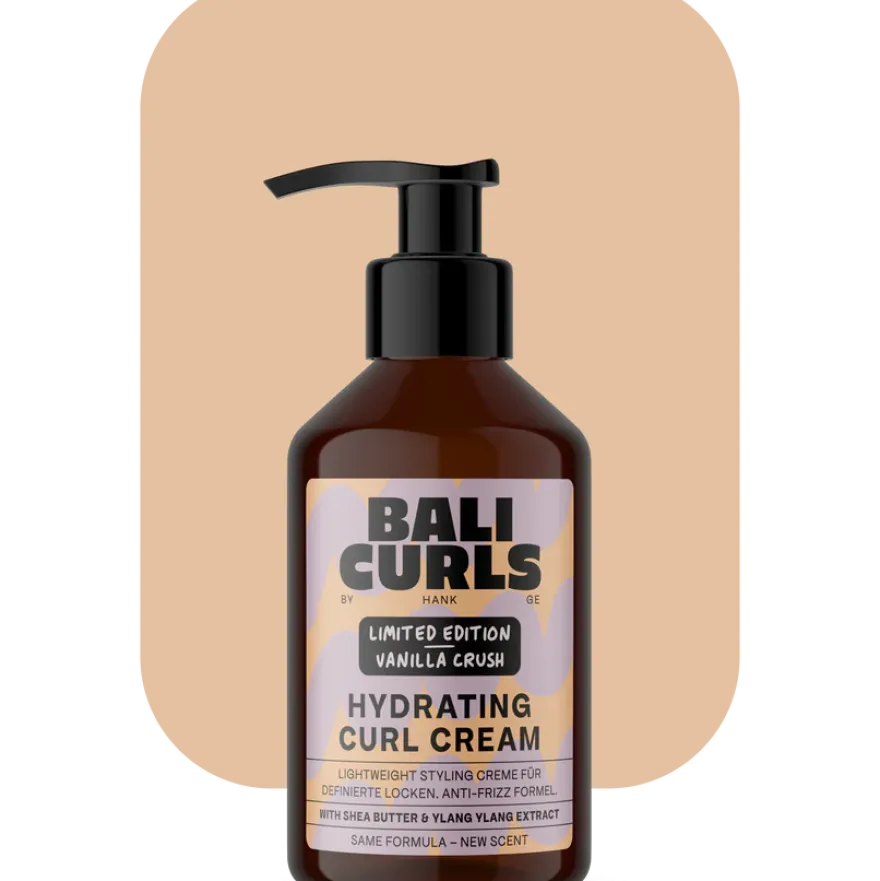 BALI CURLS HYDRATING CURL CREAM LIMITED EDITION – Krem do stylizacji włosów kręconych VANILLA CRUSH 150 ml