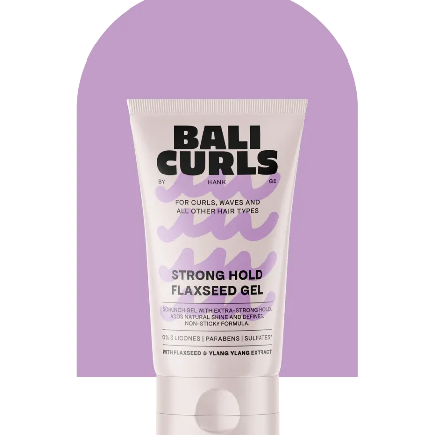 BALI CURLS STRONG HOLD FLAXSEED GEL – Mocny Żel do stylizacji włosów kręconych 150 ml