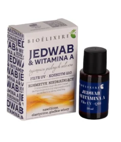 BIOELIXIRE JEDWAB + WITAMINA A – serum silikonowe z filtrem UV