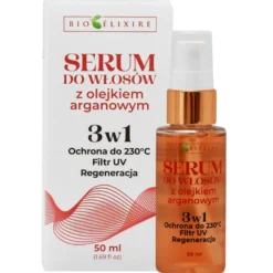 BIOELIXIRE OLEJEK ARGANOWY 50 ML – serum silikonowe z filtrami UV