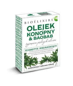 BIOELIXIRE OLEJEK KONOPNY & BAOBAB – serum silikonowe z filtrem UV