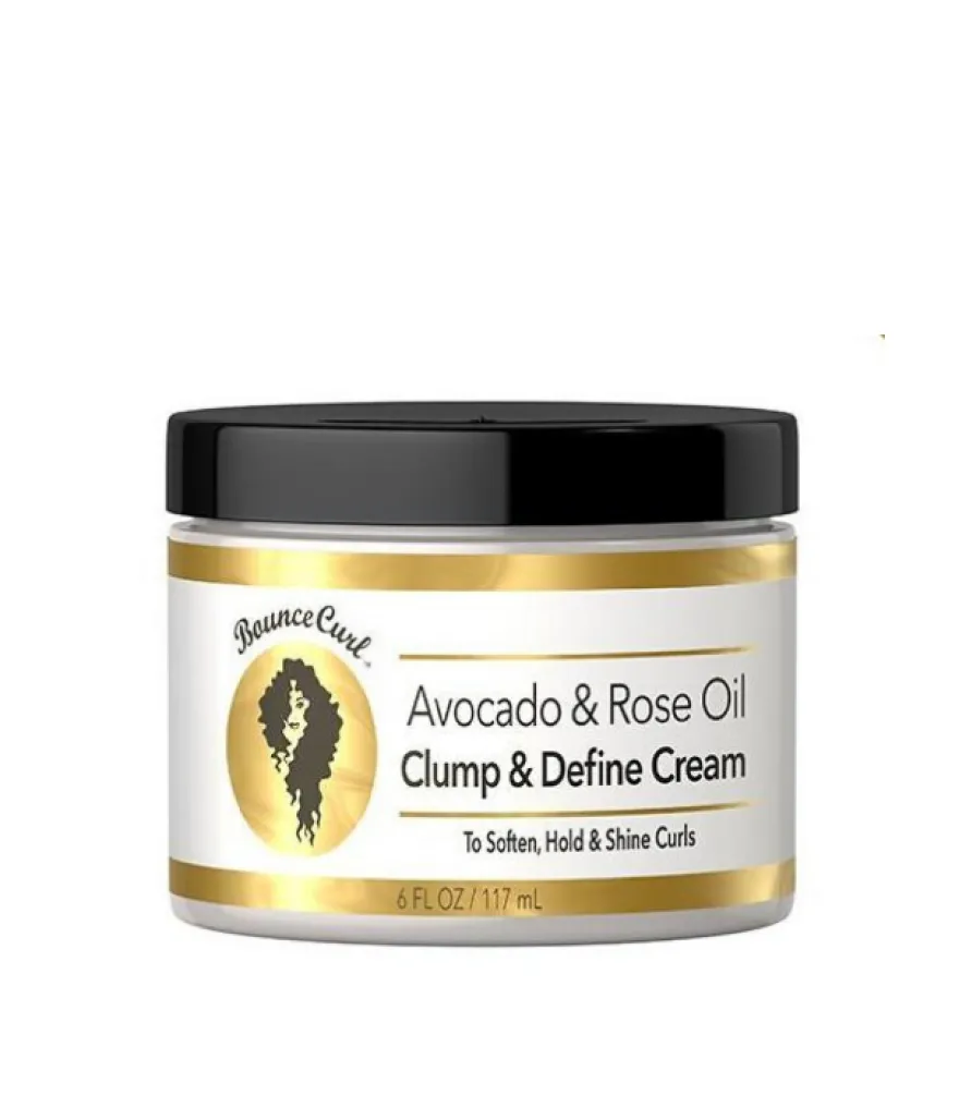 BOUNCE CURL AVOCADO & ROSE OIL CLUMP AND DEFINE CREAM – definiujący krem do stylizacji loków i fal
