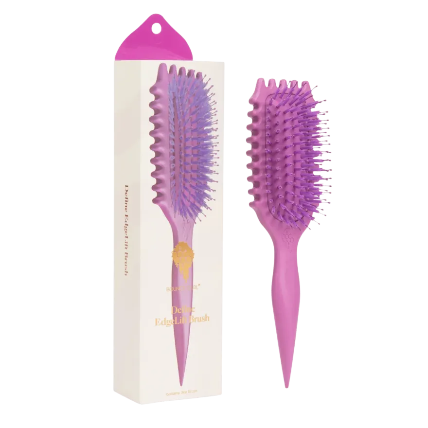 BOUNCE CURL Define EdgeLift Brush – szczotka do stylizacji włosów kręconych, loków, fal JELLY
