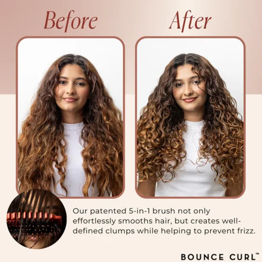 BOUNCE CURL Define EdgeLift Brush – szczotka do stylizacji włosów kręconych, loków, fal