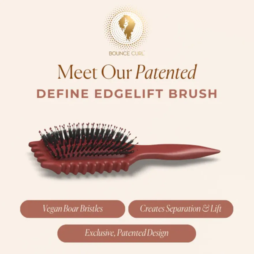 BOUNCE CURL Define EdgeLift Brush – szczotka do stylizacji włosów kręconych, loków, fal