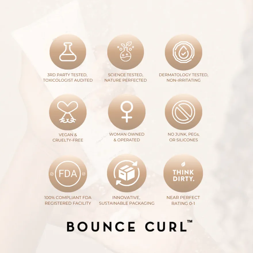 BOUNCE CURL Super Smooth Cream Conditioner – lekka nawilżająca odżywka do włosów 237 ml