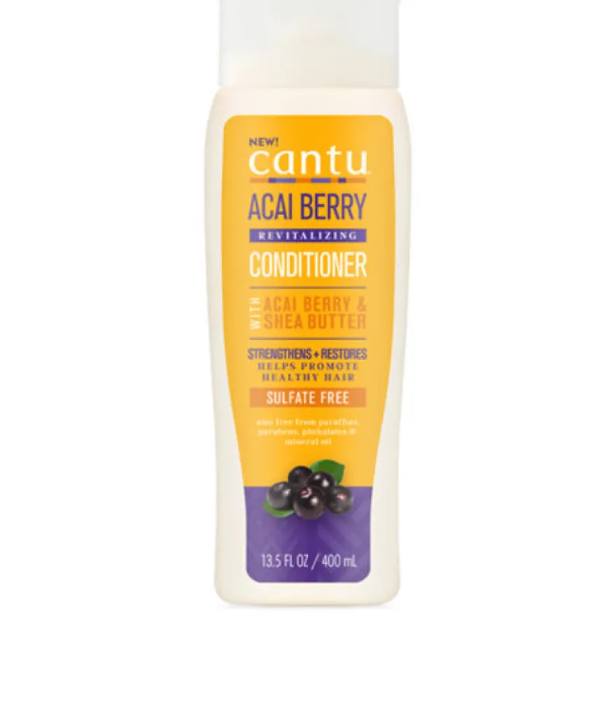 CANTU ACAI BERRY – emolientowa odżywka do włosów suchych i łamliwych z olejem z krokosza barwierskiego