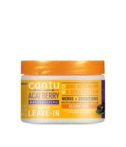 CANTU ACAI BERRY REPAIR LEAVE-IN – odżywka bez spłukiwania z olejem z krokosza barwierskiego i ekstraktem z jagód acai