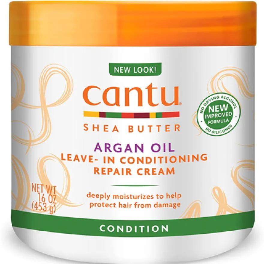 CANTU ARGAN OIL LEAVE-IN CONDITIONING REPAIR CREAM – odżywka bez spłukiwania do włosów o wysokiej i średniej porowatości