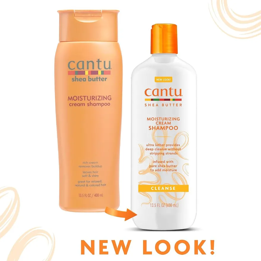 Cantu Shea Butter Kremowy szampon do kręconych włosów – 400 ml