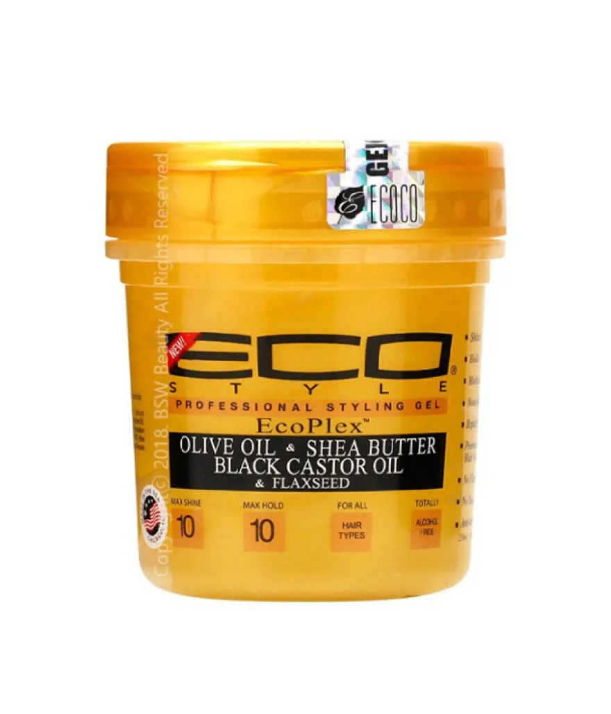 ECO STYLE GOLD – żel do stylizacji z oliwą z oliwek i olejem rycynowym 236 ml