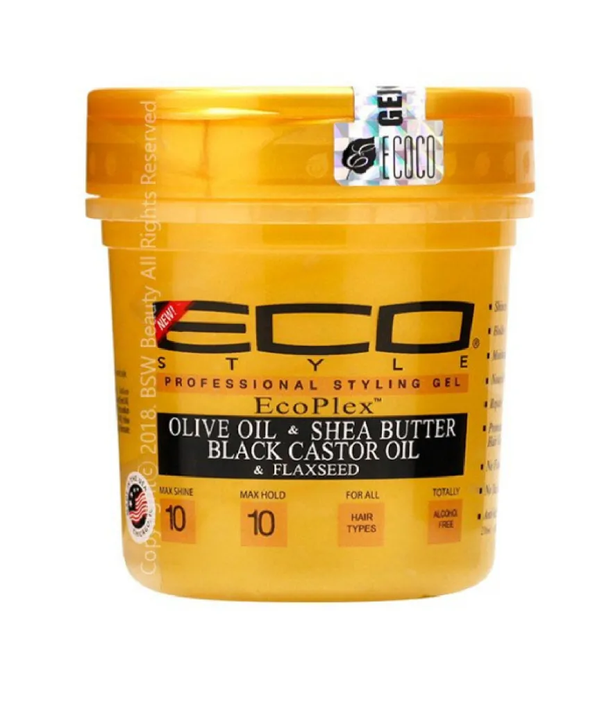 ECO STYLE GOLD – mocny żel do stylizacji z oliwą z oliwek i olejem rycynowym 473ml