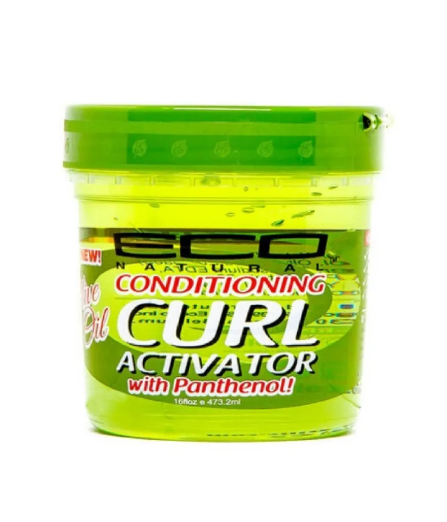 ECO STYLE NATURAL CONDITIONING CURL ACTIVATOR WITH OLIVE OIL & PANTHENOL – żel aktywator skrętu z pantenolem 236 ml