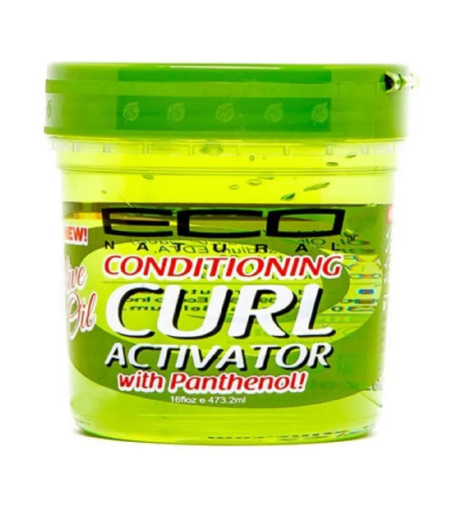 ECO STYLE NATURAL CONDITIONING CURL ACTIVATOR WITH OLIVE OIL & PANTHENOL – żel aktywator skrętu z pantenolem 473 ml