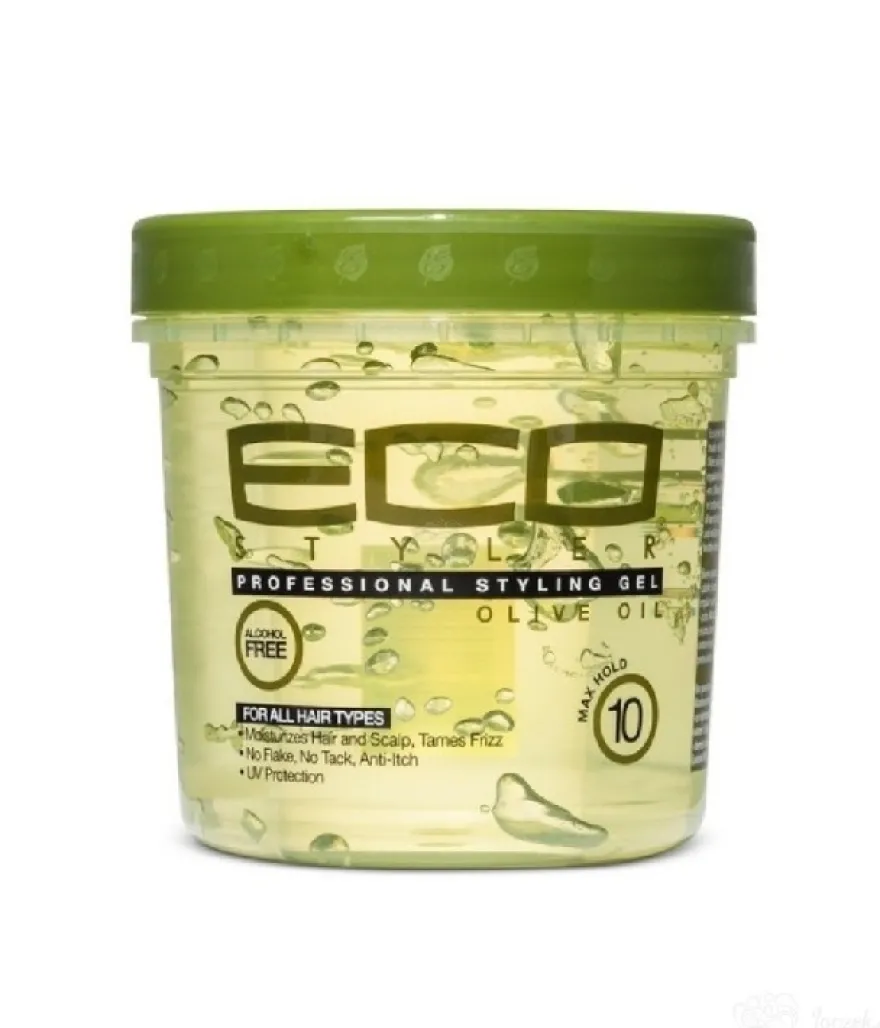 ECO STYLE OLIVE OIL GEL – żel do stylizacji z oliwą z oliwek o średniej mocy 236 ml