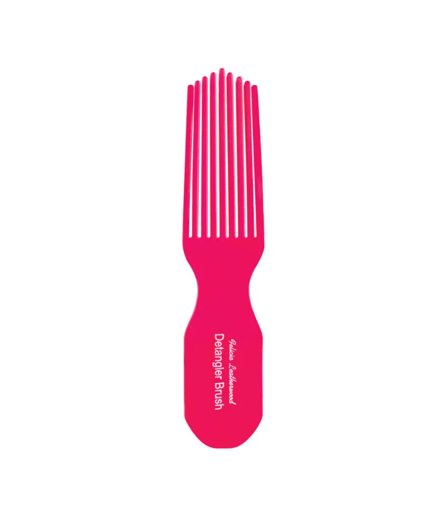 FELICIA LEATHERWOOD Detangler Brush – szczotka do rozczesywania i stylizacji (różowa)