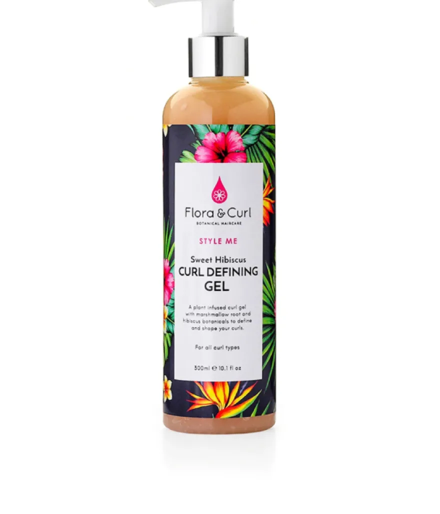FLORA CURL STYLE ME SWEET HIBISCUS CURL DEFINING GEL – wegański żel nadający definicję dla fal i loków