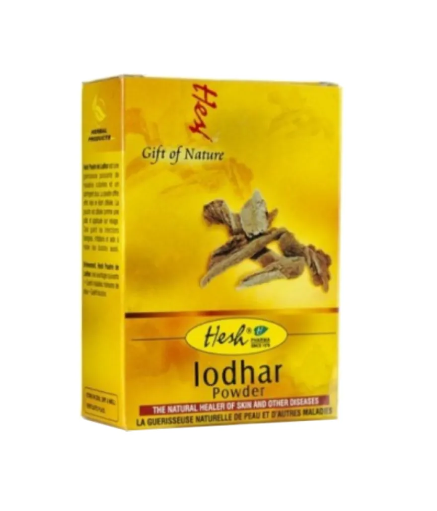 HESH Lodhar – puder 100% maseczka do twarzy dla cery wrażliwej