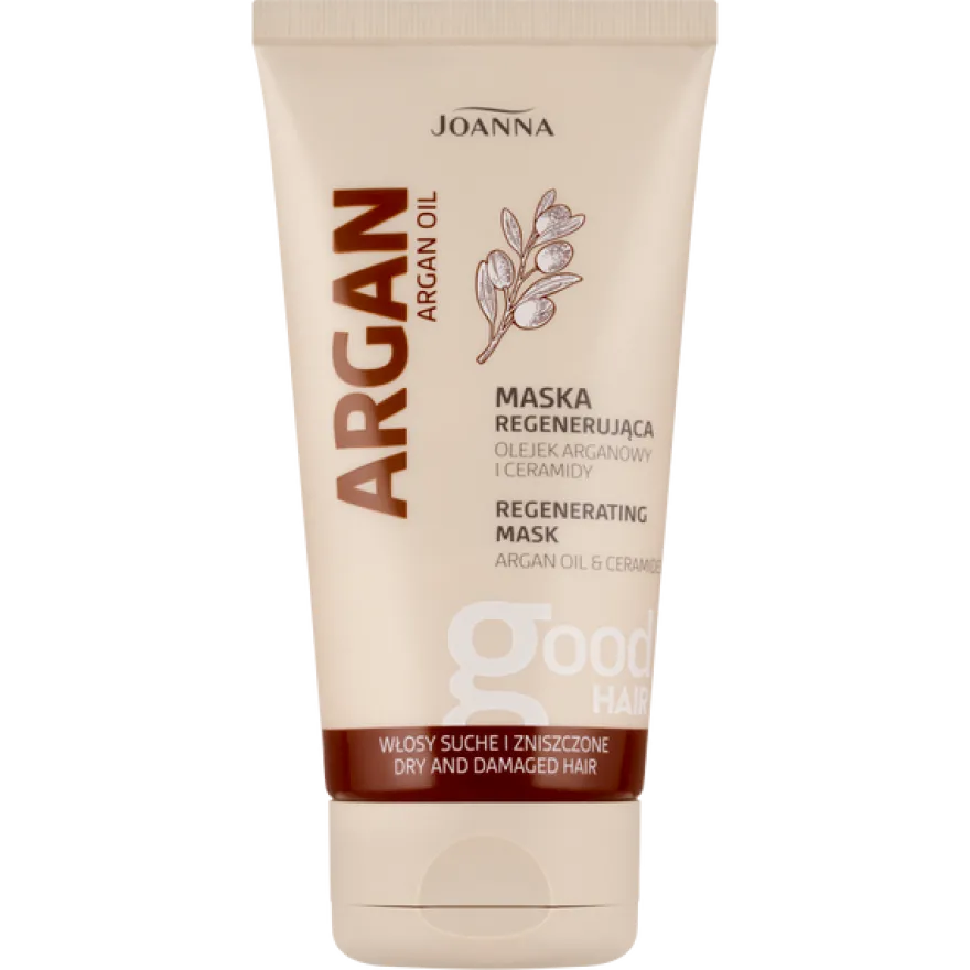 JOANNA ARGAN OIL REGENERUJĄCA MASKA DO WŁOSÓW – intensywne wygładzenie z olejem arganowym