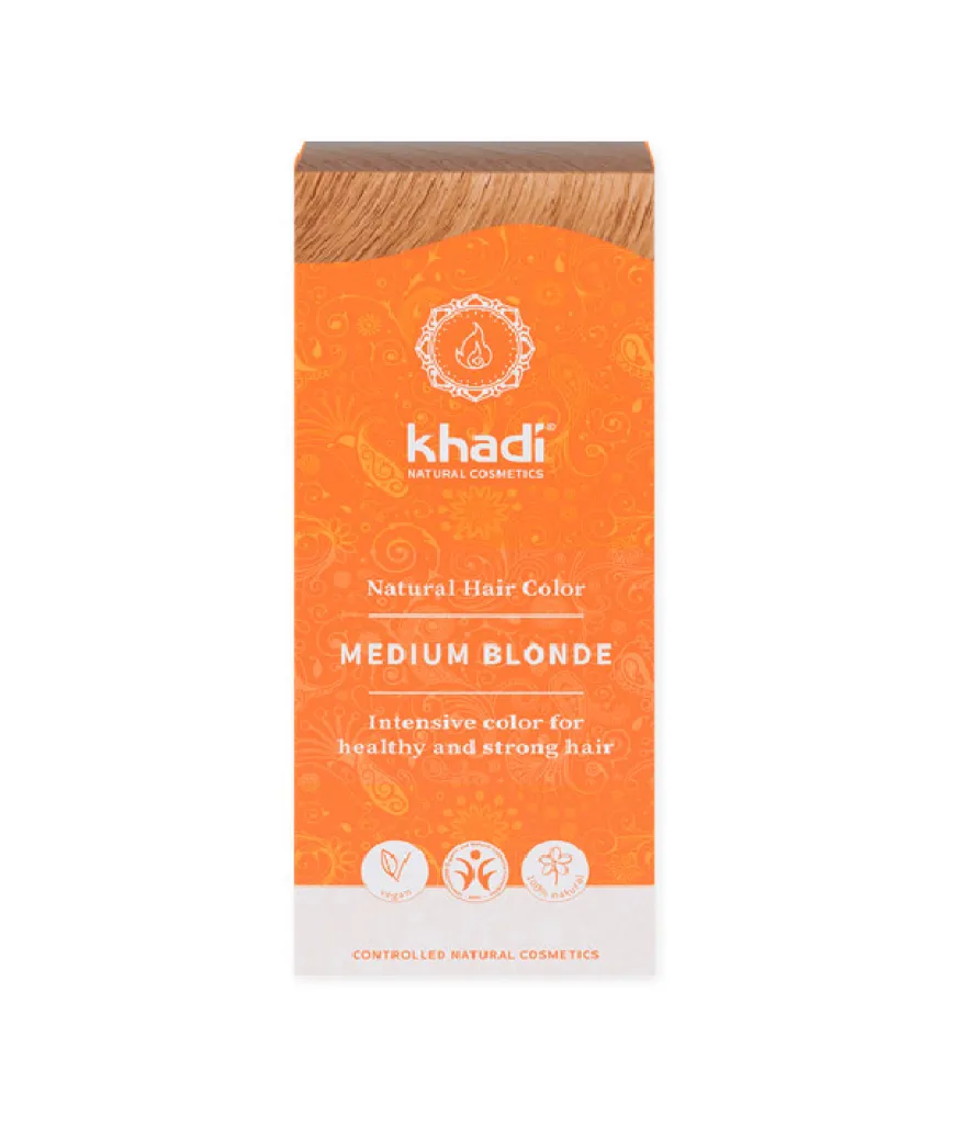 KHADI ŚREDNI BLOND – mieszanka cassi, indygo i henny