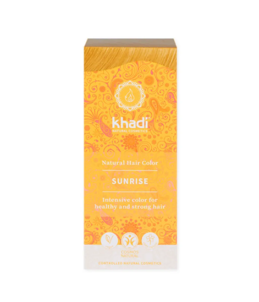 KHADI SŁONECZNY BLOND – naturalna cassia z henną nadająca ciepłych tonów