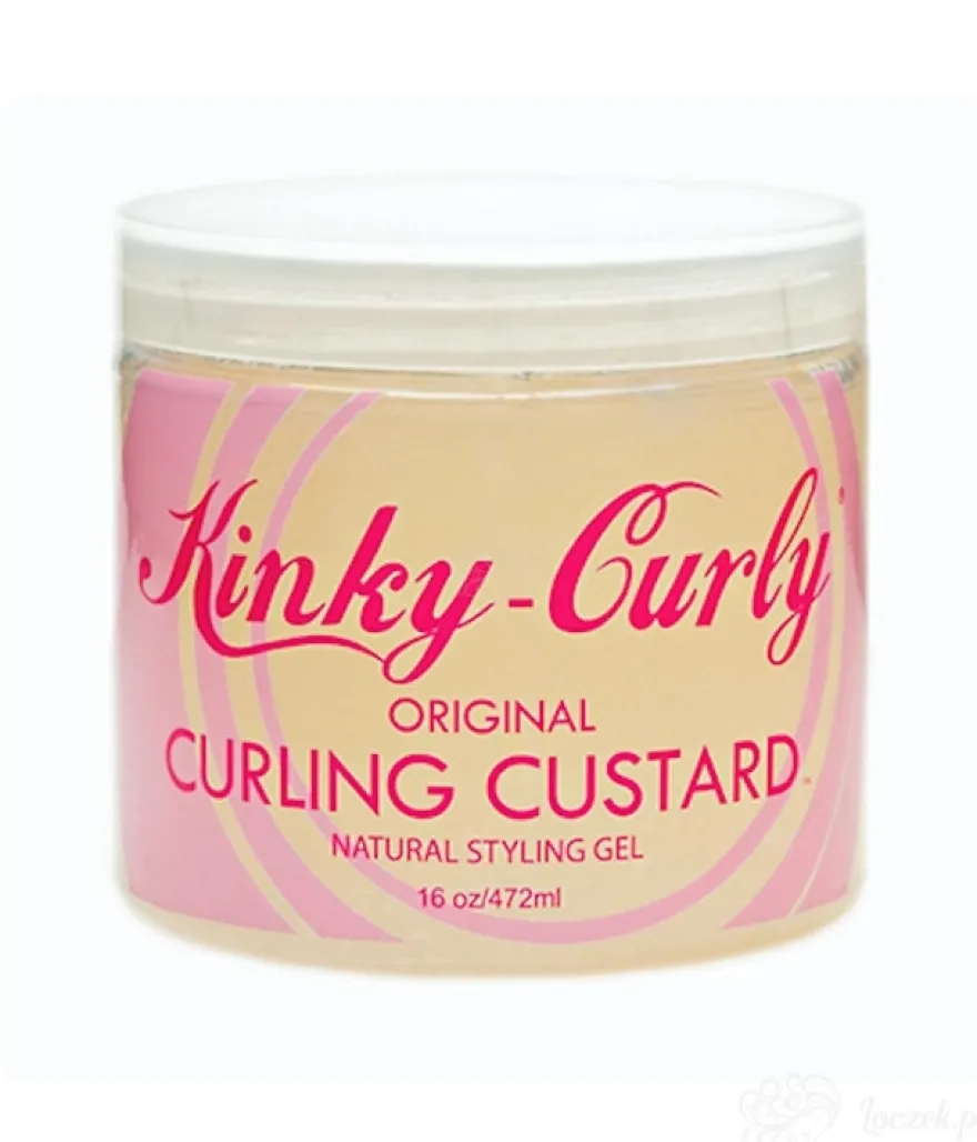 KINKY CURLY CURLING CUSTARD WERSJA DUŻA – żel do stylizacji loków i fal
