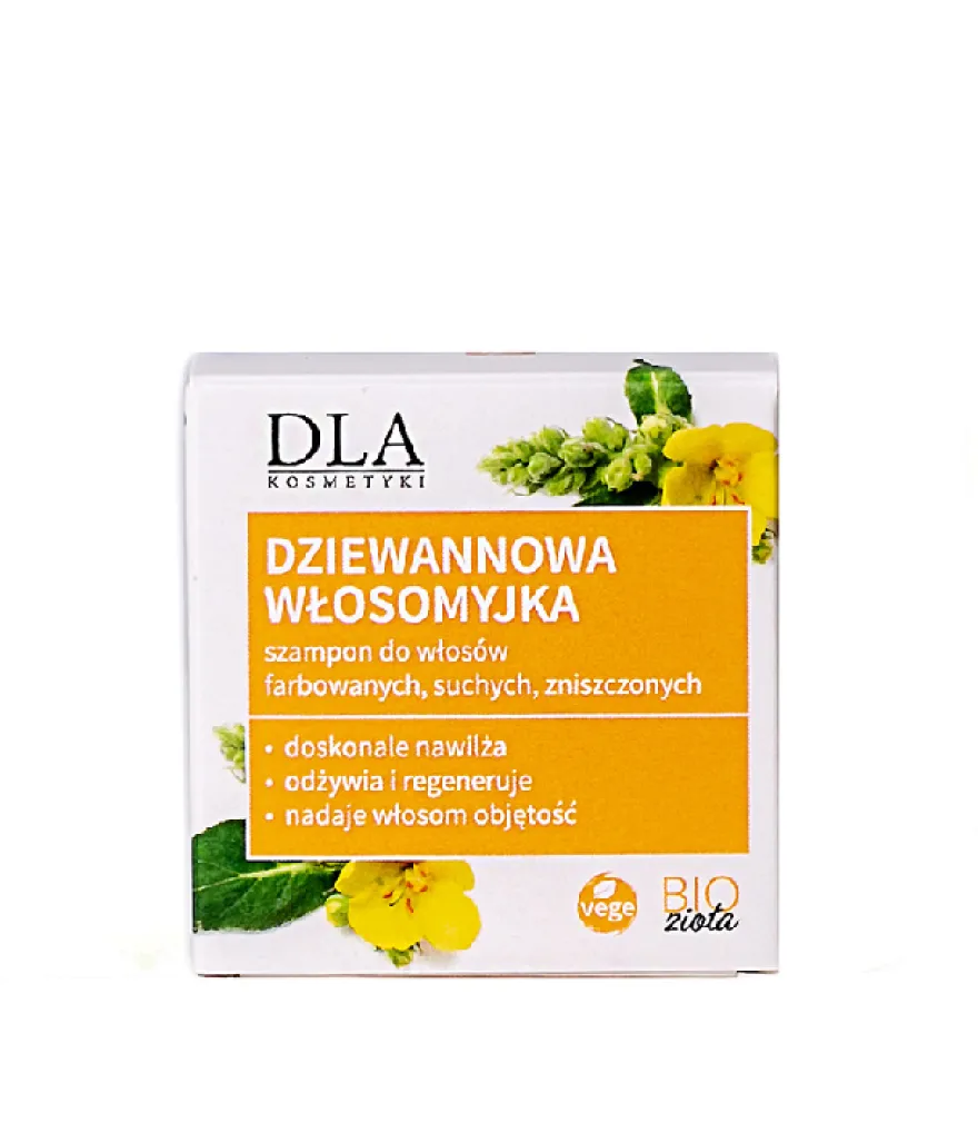 KOSMETYKI DLA DZIEWANNOWA WŁOSOMYJKA – delikatny szampon w kostce do włosów farbowanych, suchych i zniszczonych