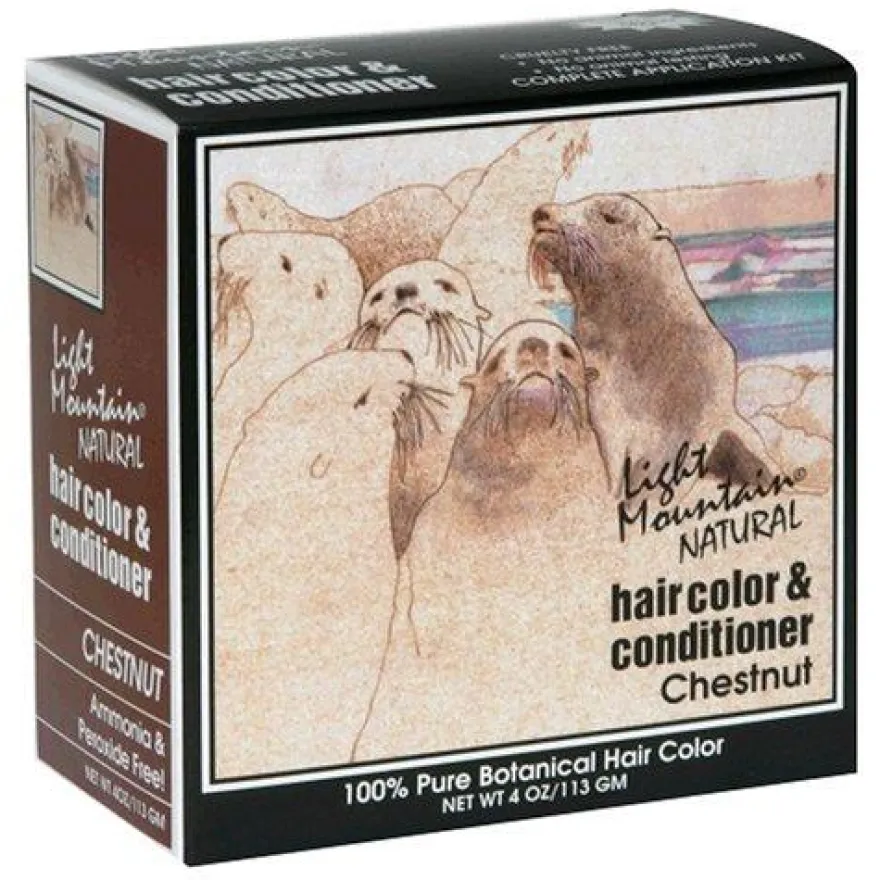 LIGHT MOUNTAIN CHESTNUT – naturalna henna barwiąca KASZTAN