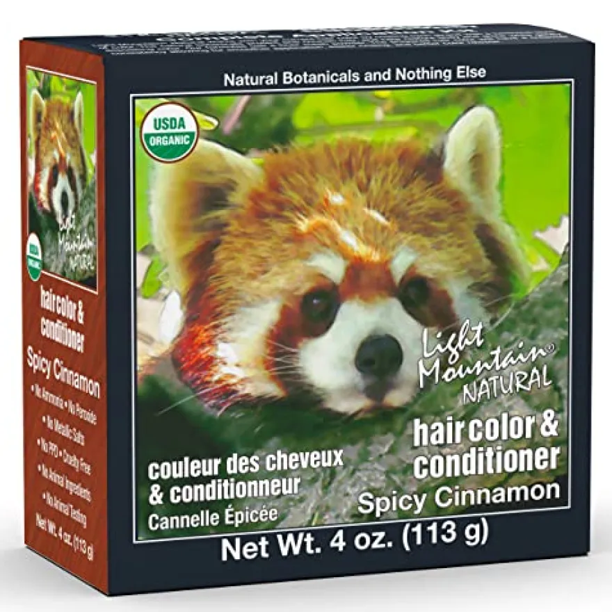 LIGHT MOUNTAIN SPICY CINNAMON – naturalna henna barwiąca CYNAMON