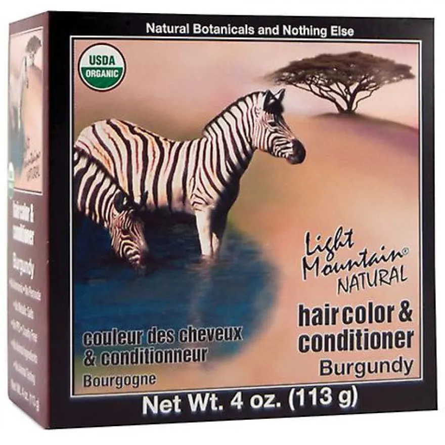 LIGHT MOUNTAIN WARM BURGUNDY – naturalna henna barwiąca BURGUND