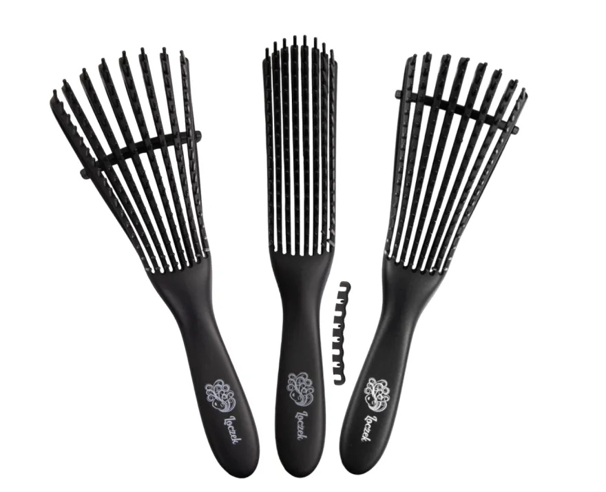 LOCZEK FLEXI BRUSH DO WŁOSÓW KRĘCONYCH – regulowana szczotka do loków i fal