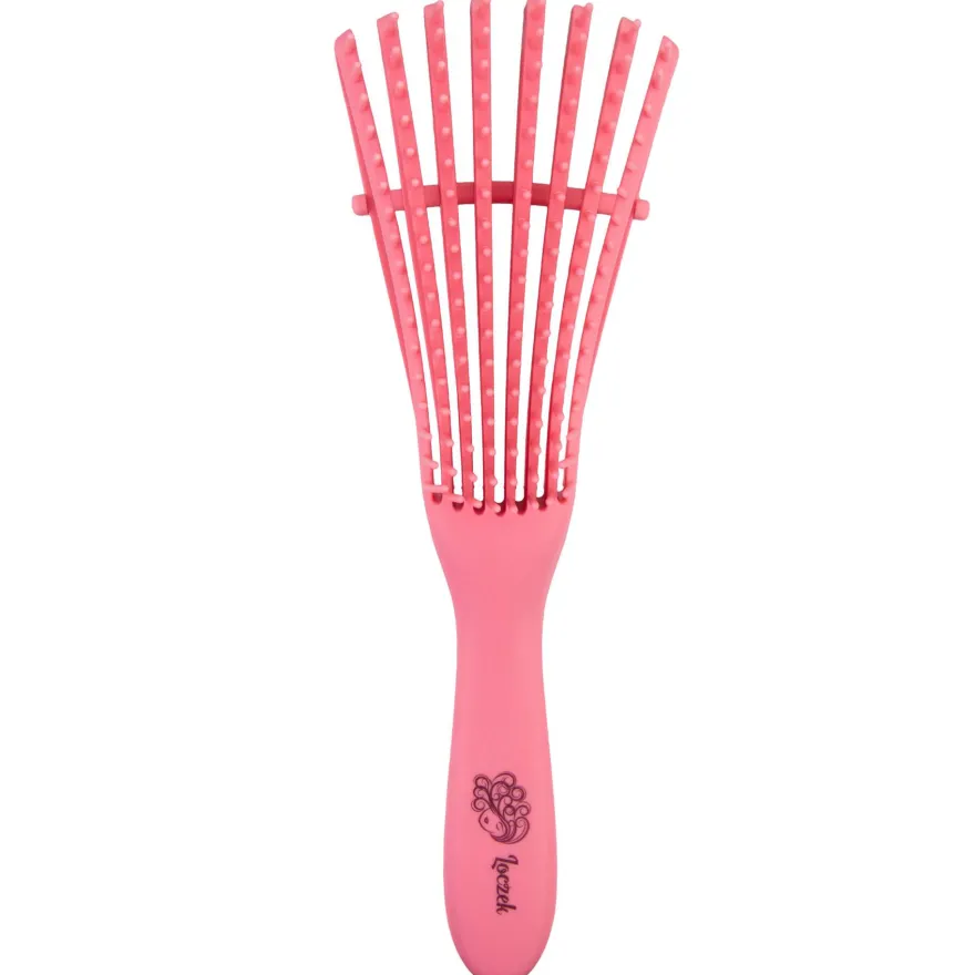 LOCZEK FLEXI BRUSH DO WŁOSÓW KRĘCONYCH – regulowana szczotka do loków i fal