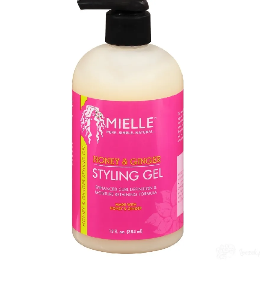 MIELLE ORGANICS HONEY & GINGER STYLING – nawilżający żel do stylizacji włosów kręconych