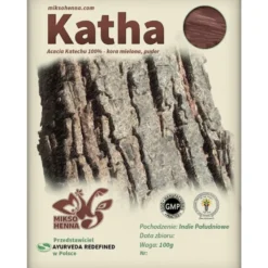 MIKSOHENNA KATHA – mocna, naturalna henna nadająca brązowej barwy 100g