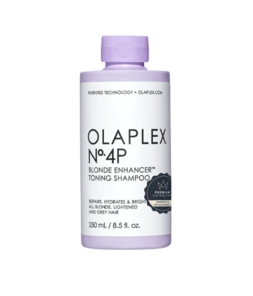 OLAPLEX No. 4-P Blonde Enhancer™ Szampon tonujący do blondu