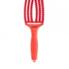 OLIVIA GARDEN FINGER BRUSH COMBO M NEON ORANGE AMAZONKI – średnia szczotka do włosów z włosiem dzika