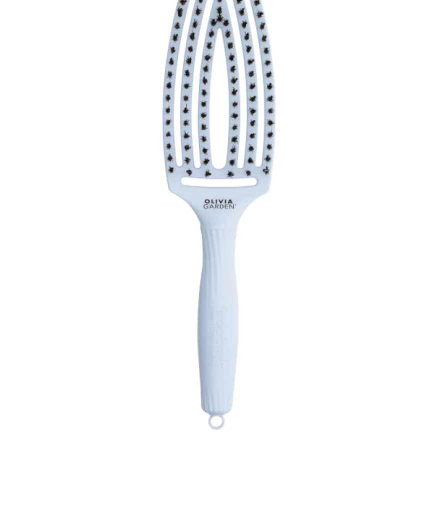 OLIVIA GARDEN FINGER BRUSH COMBO M Bloom – średnia szczotka do włosów z włosiem dzika