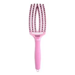 OLIVIA GARDEN FINGER BRUSH COMBO M z włosiem dzika CELESTIAL PINK – średnia szczotka do rozczesywania i masażu