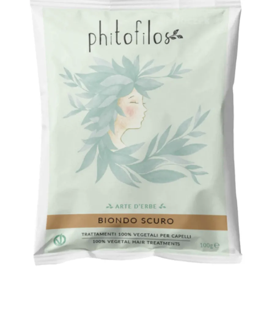 PHITOFILOS BIONDO SCURO – mieszanka ziół koloryzujących ciemny, chłodny blond