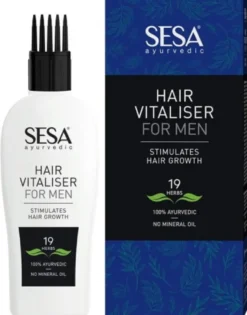 SESA Ayurvedic Hair Vitaliser dla mężczyzn na porost włosów z aplikatorem 100 ml