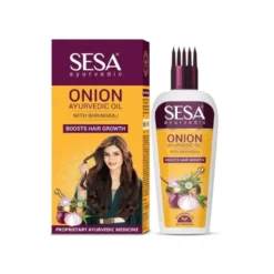 SESA Ayurvedic Onion Oil with Bhringraj – cebulowy olejek do skóry głowy i włosów 100 ml
