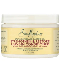 SHEA MOISTURE JAMAICAN BLACK CASTOR OIL STRENGTHEN & RESTORE LEAVE-IN CONDITIONER – odżywka bez spłukiwania